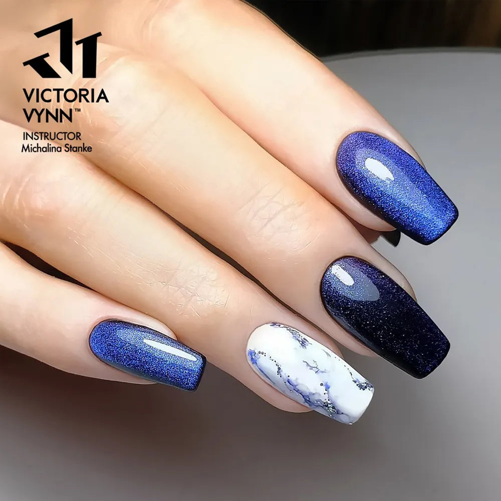 Vernis gel de salon n° 233 Cat Eye Tanzanite