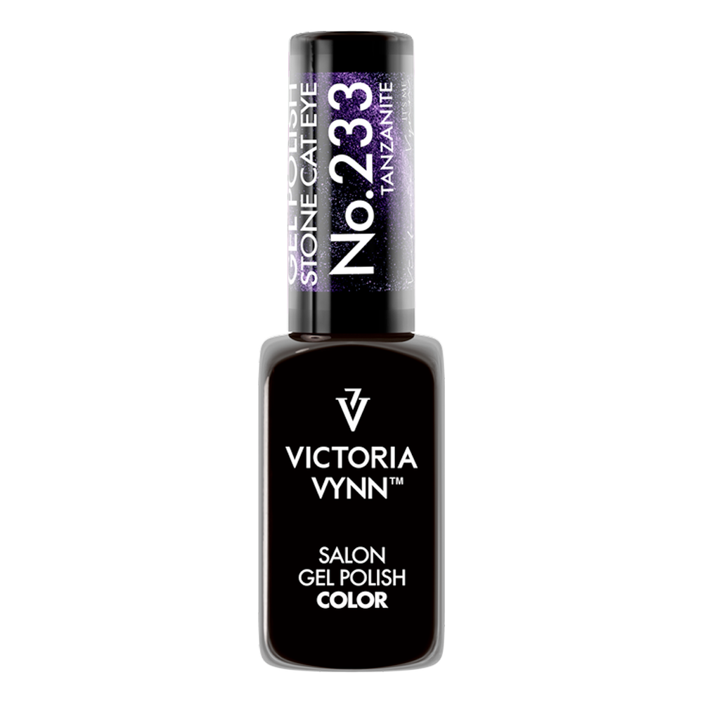 Vernis gel de salon n° 233 Cat Eye Tanzanite