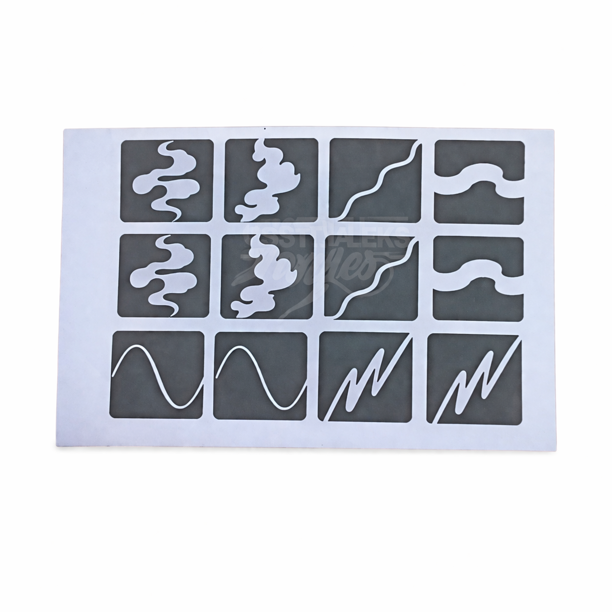 stencil airbrush quebec ongle