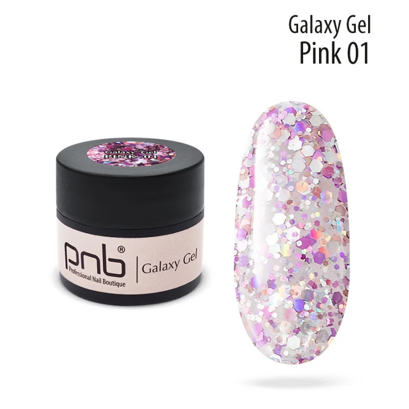 Galaxy Gel PNB UV/LED n° 01 Rose 5 ml