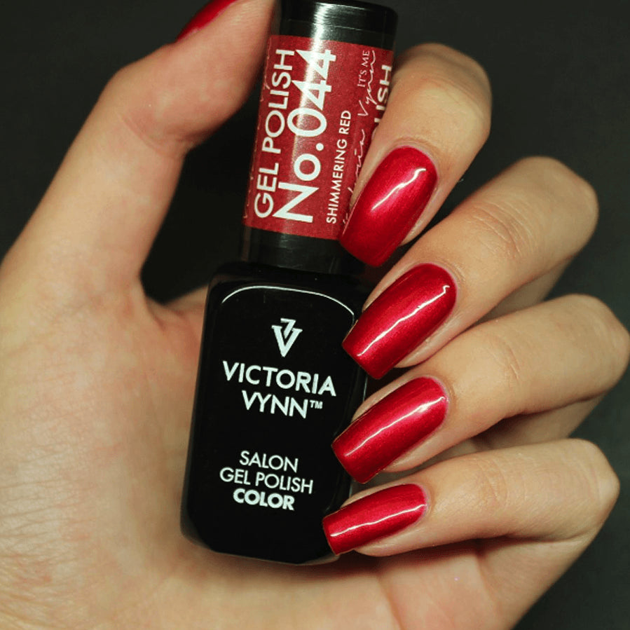 Vernis Gel No. 044 – Shimmering Red | Victoria Vynn