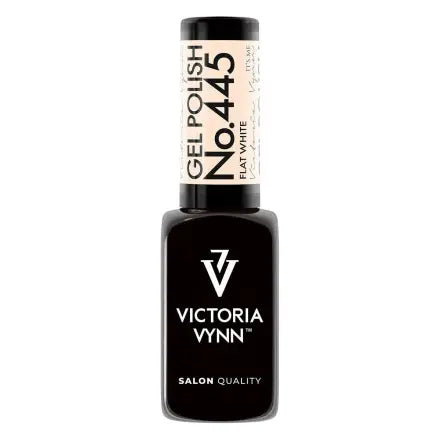 Victoria VYNN Gel Polish No. 445 Flat White – vernis gel blanc pur professionnel manucure salon