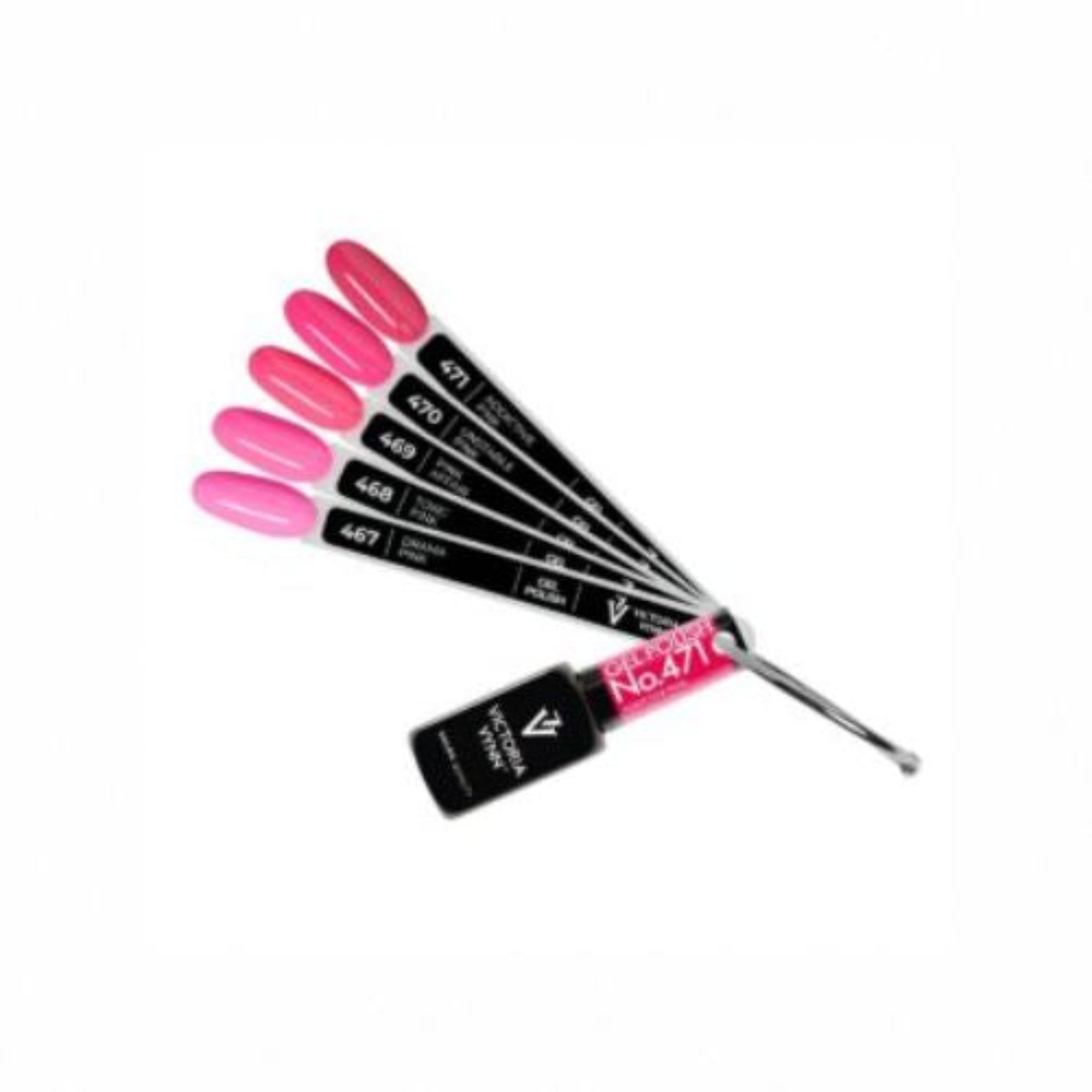 collection de vernis gel pink de victoria vynn vendu chez mon style mes ongles a quebec