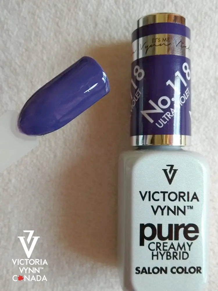 Pure Creamy Hybrid Gel Polish No. 118 Ultra Violet