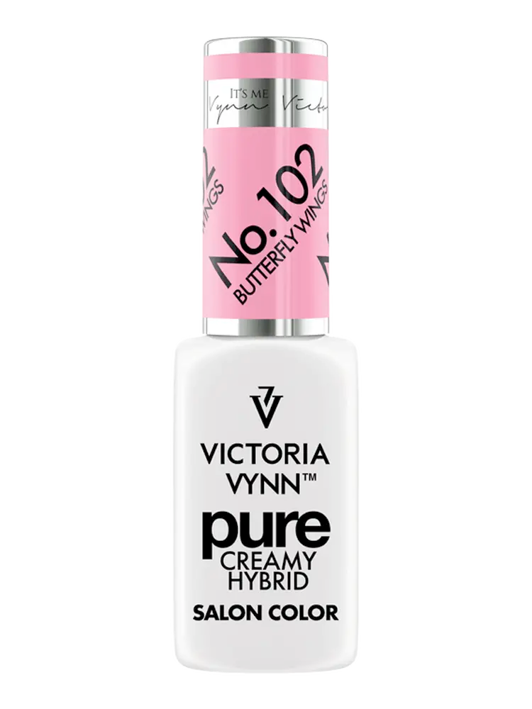 Vernis gel hybride Pure Creamy n° 102 Ailes de papillon
