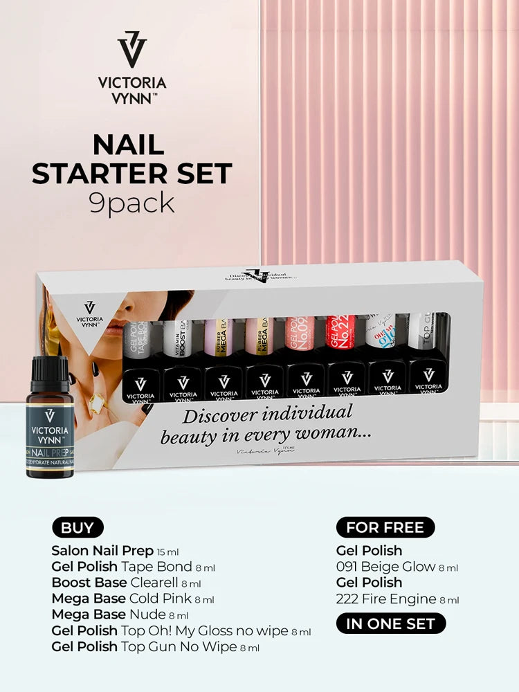 ensemble de depart en gel distibuer par mon style mes ongles