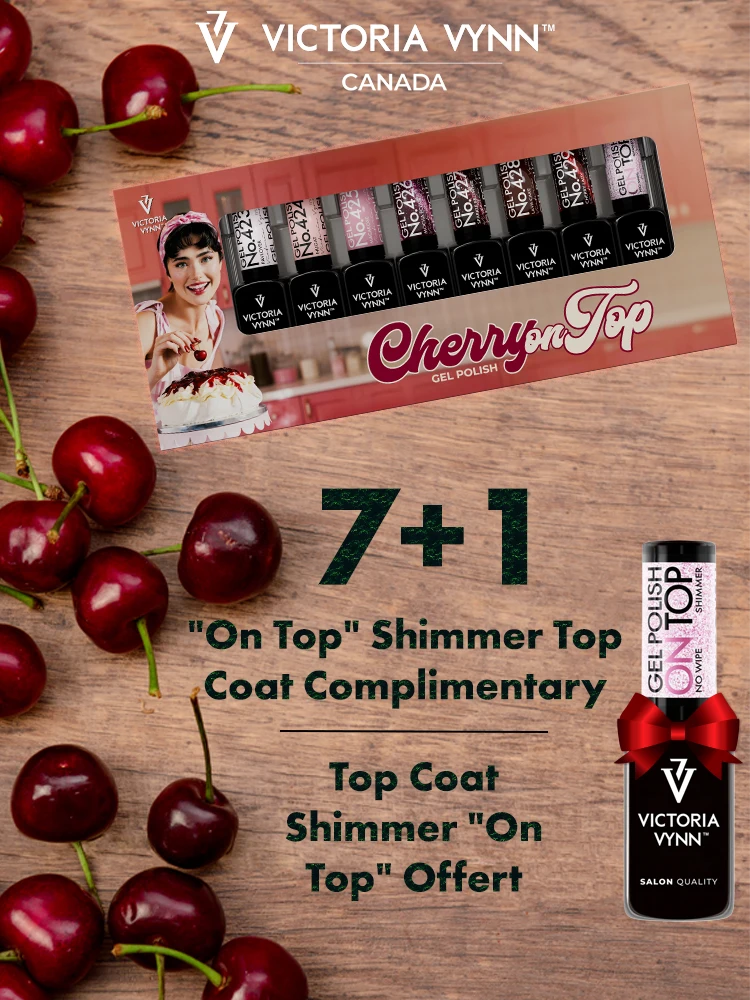 Collection Cherry Automne 2025 – Vernis Gel Victoria Vynn