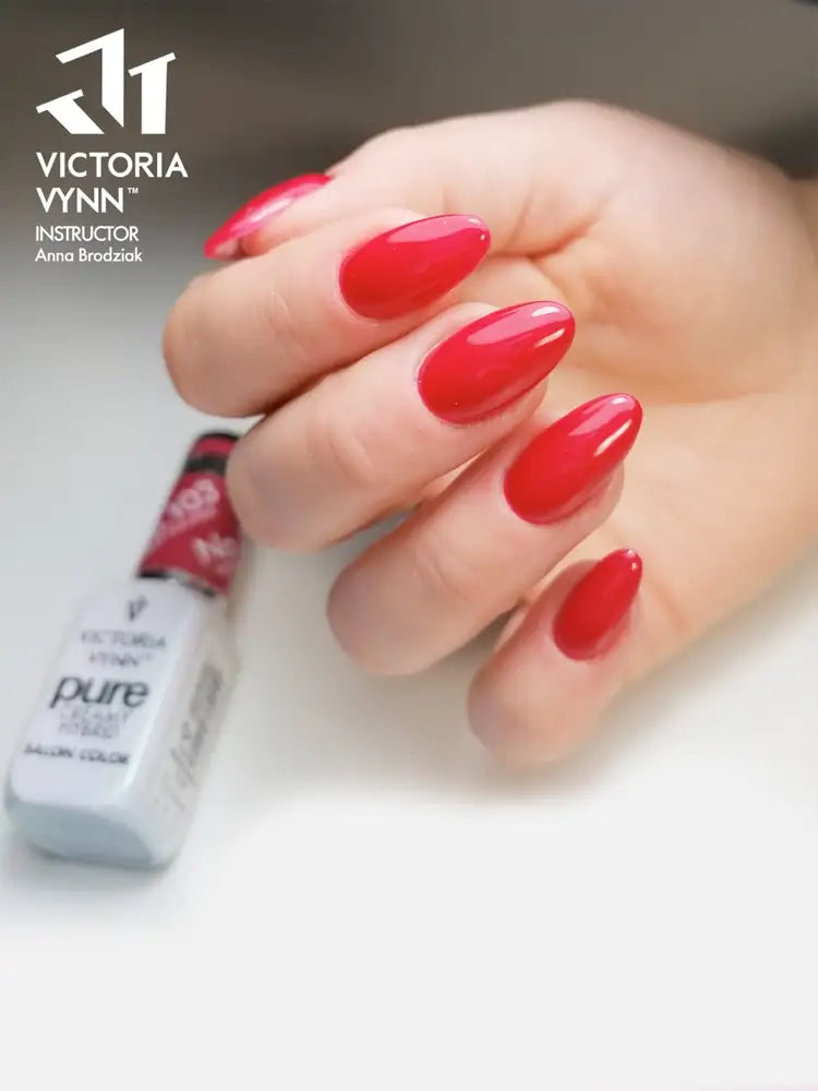 Pure Creamy Hybrid Gel Polish No. 103 Fiery Fuchsia