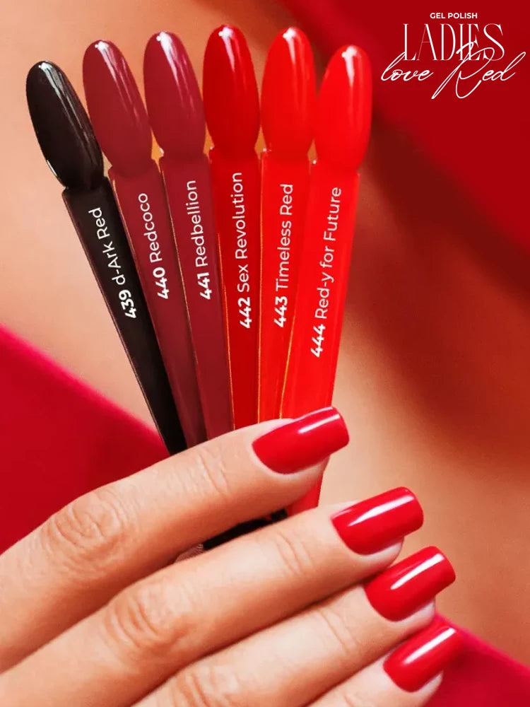 Collection Gel Polish Ladies Love Red – Victoria VYNN | Pré‑commande exclusive rouges intenses
