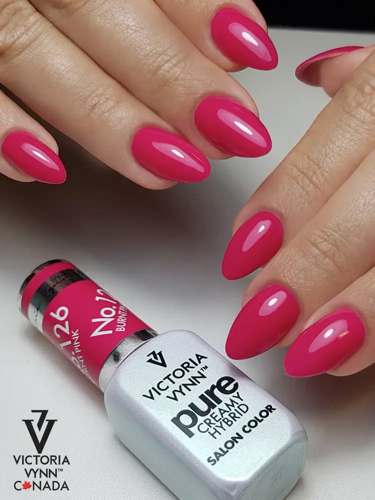 Pure Creamy Hybrid Gel Polish No. 126 Burnt Pink