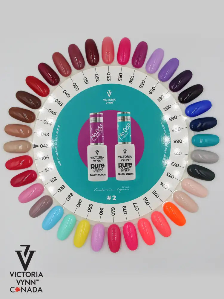 Pure Creamy Hybrid Gel Polish No. 103 Fiery Fuchsia