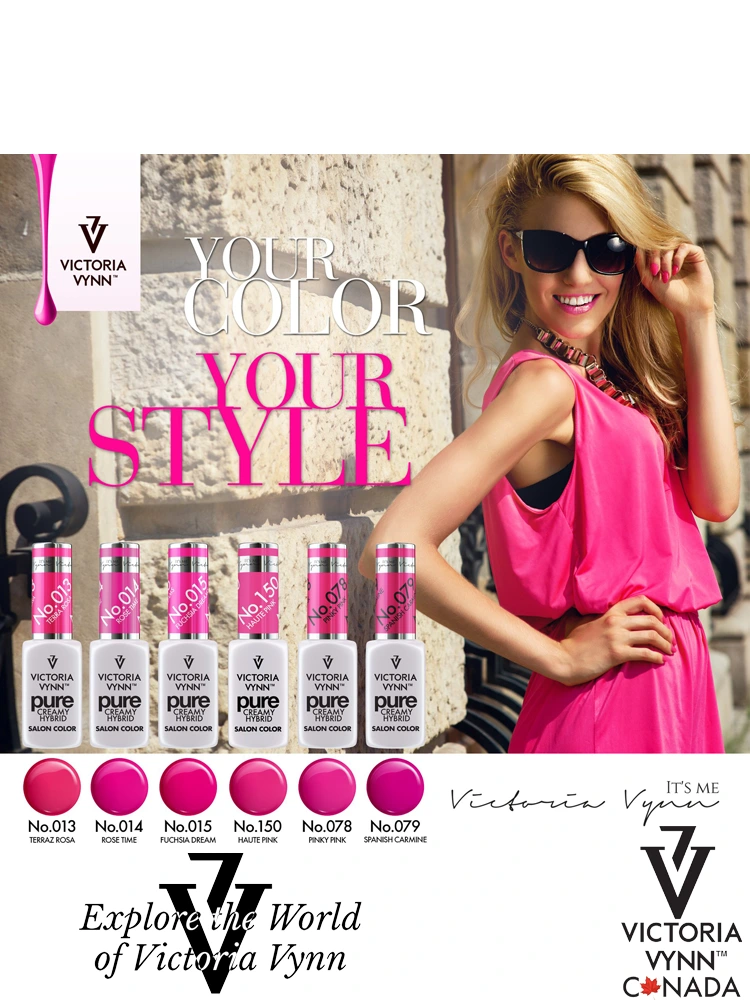Pure Creamy Hybrid Gel Polish No. 015 Fuchsia Dream