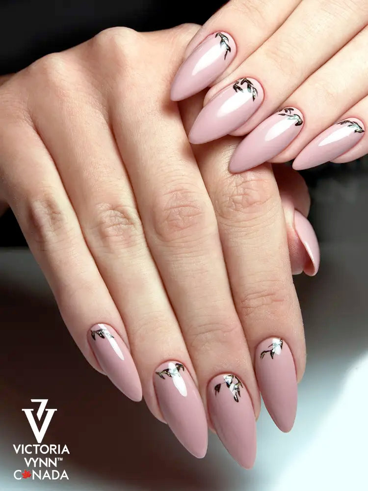 Vernis gel hybride crémeux Pure n° 135 Mellow Rose