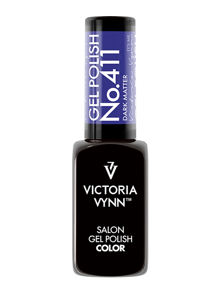 Victoria VYNN Gel Polish Glass No. 411 Dark Matter