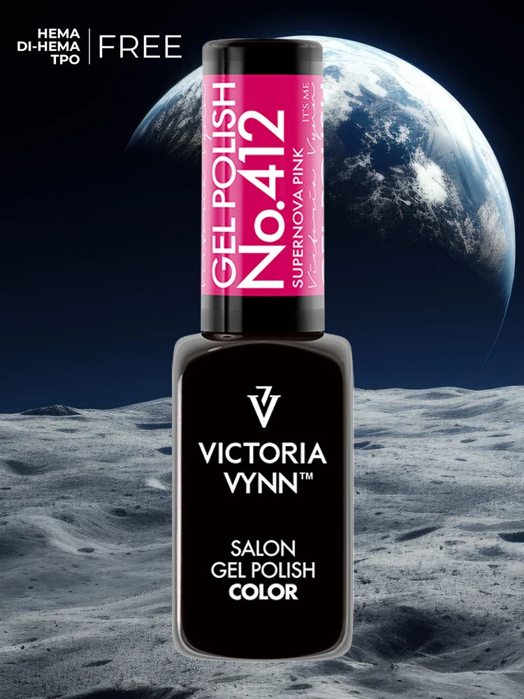 Victoria VYNN Gel Polish Glass No. 412 Supernova Pink