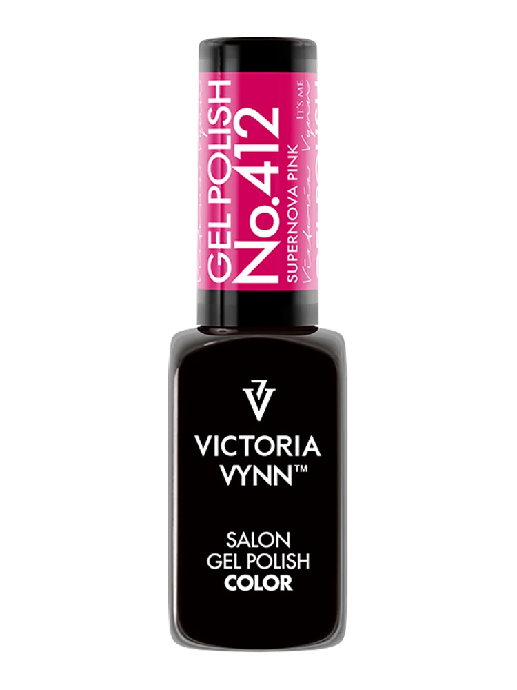 Victoria VYNN Gel Polish Glass No. 412 Supernova Pink