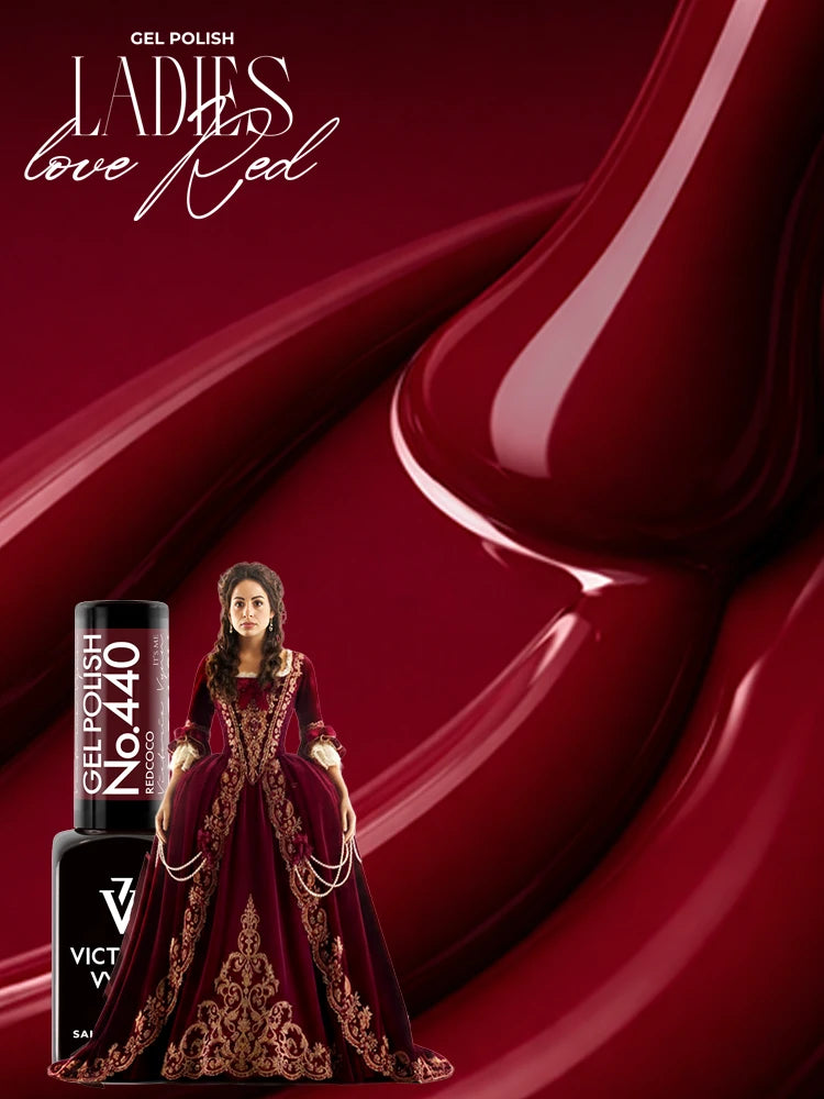 Collection Gel Polish Ladies Love Red – Victoria VYNN | Pré‑commande exclusive rouges intenses