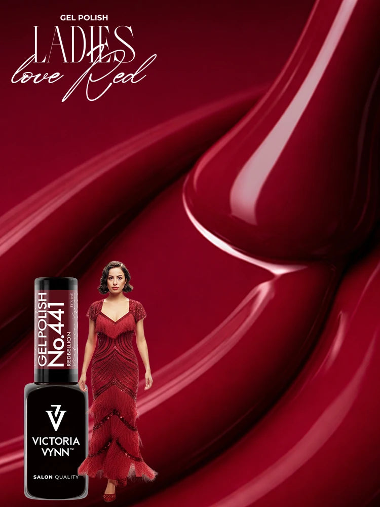 Collection Gel Polish Ladies Love Red – Victoria VYNN | Pré‑commande exclusive rouges intenses