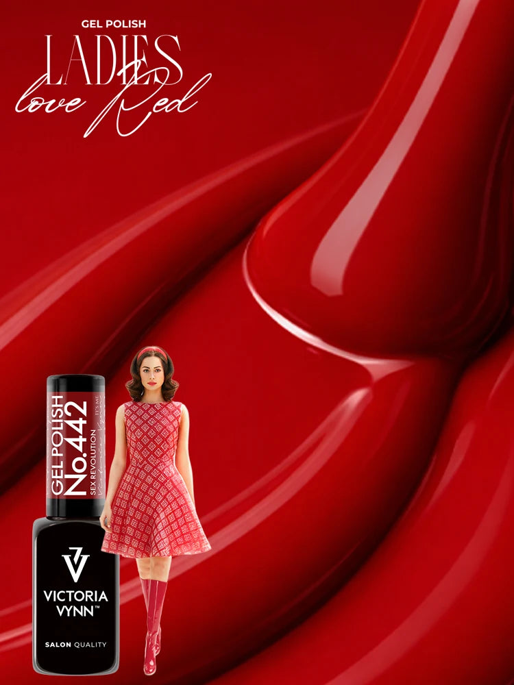 Collection Gel Polish Ladies Love Red – Victoria VYNN | Pré‑commande exclusive rouges intenses