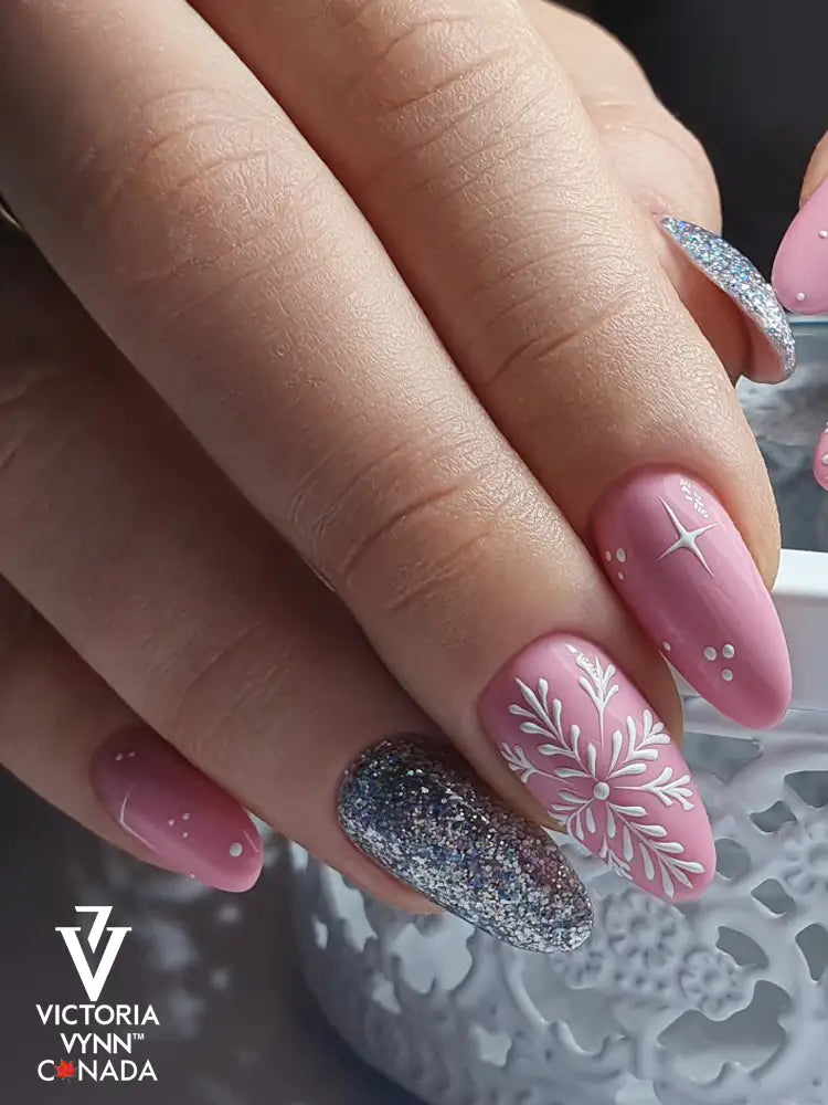vernis gel rose