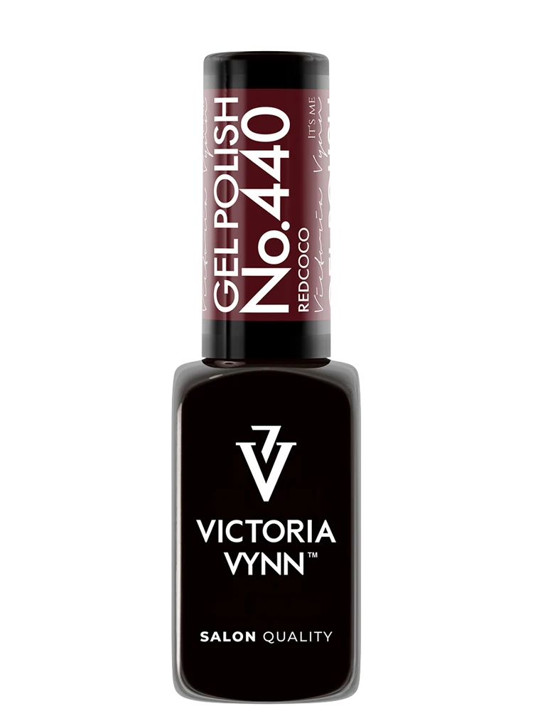vernis gel rouge foncer
