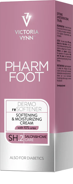 Victoria VYNN Pharm Foot Cream — Crème adoucissante & nourrissante pieds (Gamme Urée)